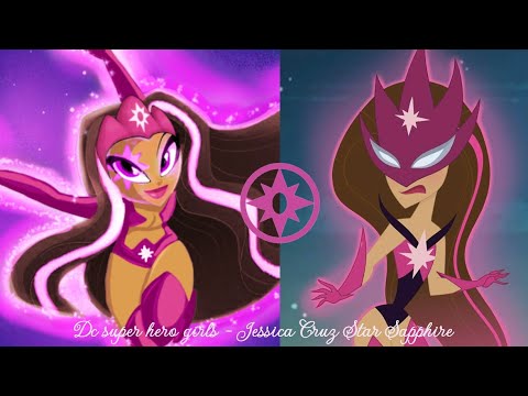 Dc super hero girls: Jessica cruz transformation Star Sapphire (Violet lantern) DCSHG