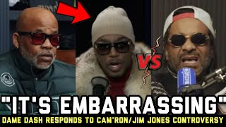 Dame Dash Responds To Camron/Jim Jones Beef Over Jim's Comments In Justin Laboy Interview