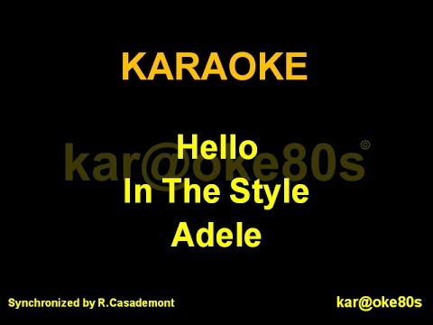 Hello Karaoke (Piano)