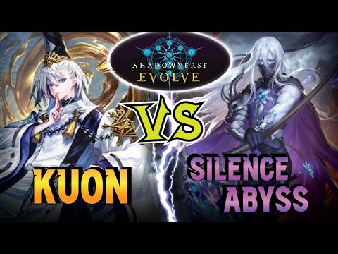 SVE Box Tournament Round 2 | Kuon Runecraft vs Silence Abysscraft | Shadowverse Evolve Gameplay