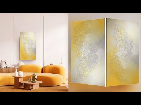 The MUST-TRY Technique That Will TRANSFORM Your Textured Art Instantly! Acrylic Painting EASY (452)