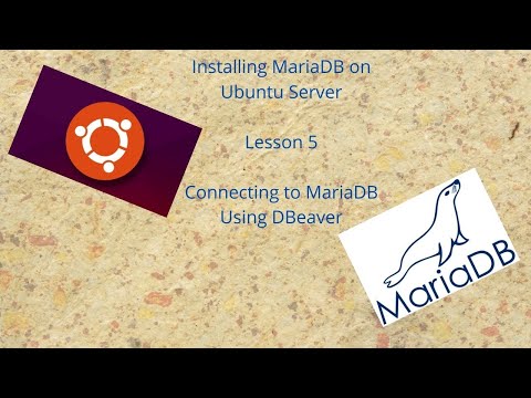 Lesson5 Connecting to MariaDB Using DBeaver