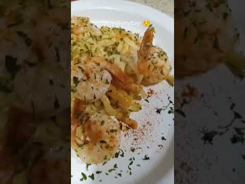 Shrimp Scampi Tonight! Like, Share and Subscribe 😉