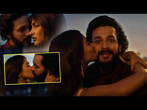 Akhil Akkinen & Pooja Hegde Telugu Ultimate Climax Love Scene || Kotha Cinema