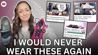 BEST & WORST Nursing Shoe Review & Update