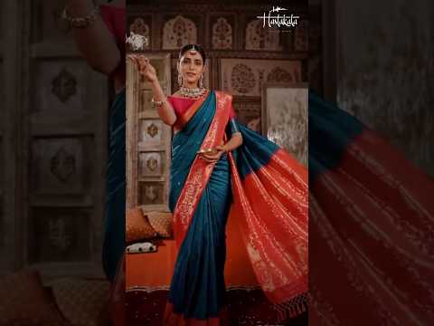 Perfect Saree for Every Occasion at Hastakala Laxmi Road/Chinchwad Pune-8999344806#fashion#shorts