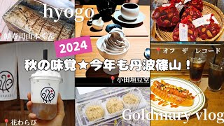 今年も丹波篠山！食べ歩きに人気カフェ〜人気篠山グルメに秋の味覚制覇〜丹波栗に丹波黒豆、ジビエに鯖寿司食べつくす！！