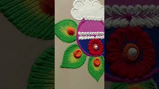 Makar Sankranti rangoli designs #makarsankranti#pongalkolam#shorts#trendingshorts#trending#rangoli