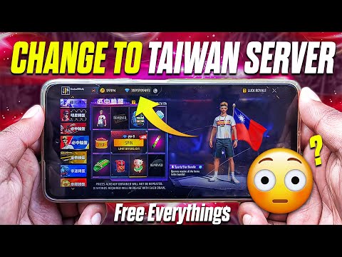 How To Change Free Fire Server To Taiwan Server