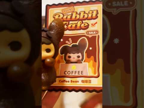 UNBOXING PUCKY CAFE🎉!!! #unboxing #unbox #pucky #blindbox #asmr #cute #popmart #cafe #miniature