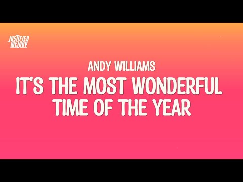 Andy Williams - It's the Most Wonderful Time of the Year (Lyrics)