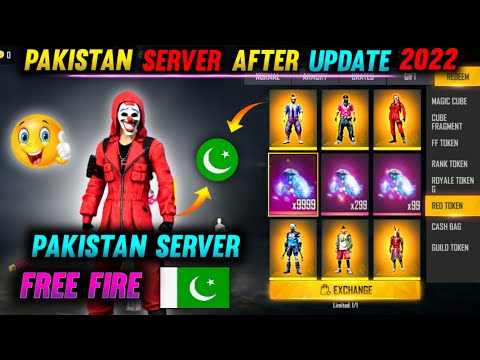 Free Fire Pakistan Server After Ob33 Update 2022 || India Server Vs Pakistan Server In Free Fire.