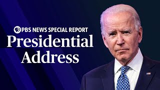 WATCH LIVE: Biden's farewell address from the White House | PBS News Special Report