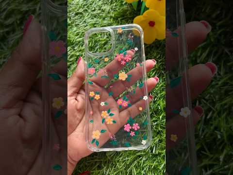 Easy phone cover painting #reuseoldmobilecover #youtubepartner #shorts