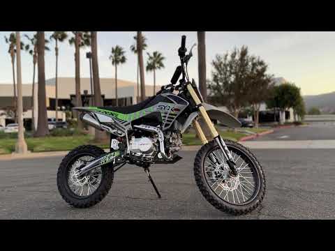 New 2025 SYXMOTO Pro Whip 125cc 4-Speed Manual Dirt Bike with Electric Start For Sale In Corona, CA