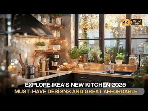 Explore IKEA’s New Kitchen Trends for 2025: Must-Have Designs and Great Affordable Ideas