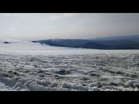 Glacier at Langjökull, Iceland