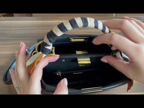 FENDI PEEKABOO ICONIC MINI | 2 Year Wear & Tear Plus Bonus What Fits!