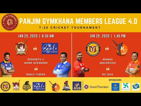 LIVE DAY 7 | PGML 4.0 PANJIM GYMKHANA MEMBERS LEAGUE 2025