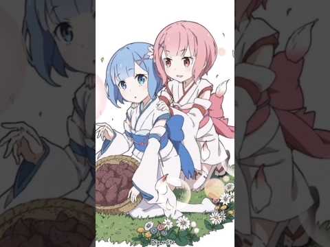 Rem x Ram [ Re zero ] jedag jedug anime #shorts