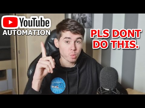 PLEASE don't make this YouTube Automation Mistake