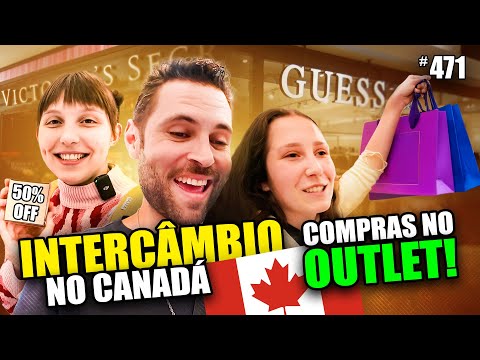 OUTLET mais barato do Canadá? CrossIron Mills + Intercâmbio em Calgary #471