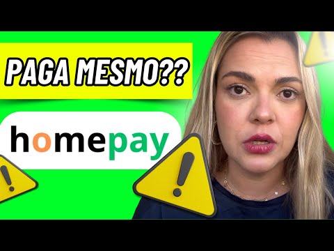 HOME PAY PAGA MESMO? ⛔ HOMEPAY FUNCIONA? HOME PAY É GOLPE? HOMEPAY É SEGURO? HOMEPAY É CONFIAVEL