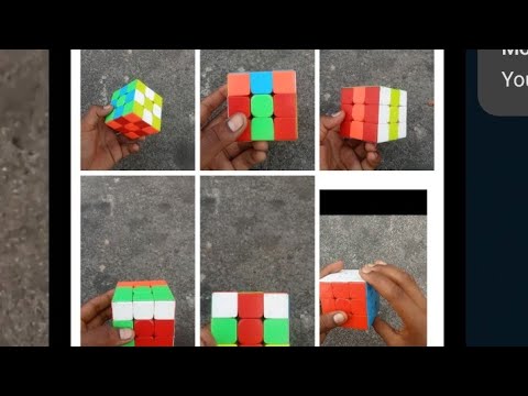 7Rubik's cube trick 🥰😍#viral.Como armas un cube Rubik/PRINC.. respect Rubik's cube