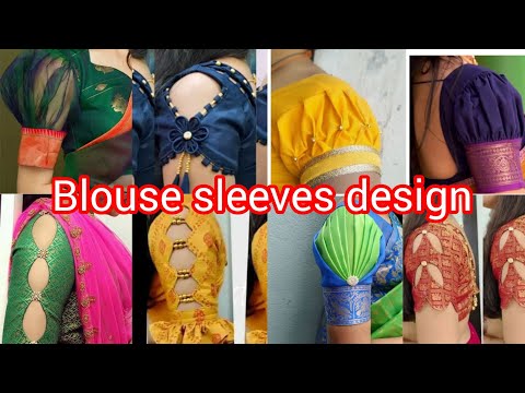 model blouse sleeves design🥰|| trending blouse sleeves design||indian saree blouse sleeves design||