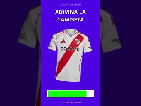 Adivina el Equipo de Fútbol por su Camiseta 👕⚽🤔