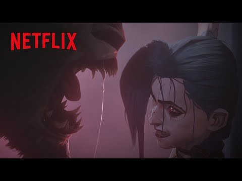 Warwick and Powder | Arcane: Season 2 | Clip | Netflix Anime