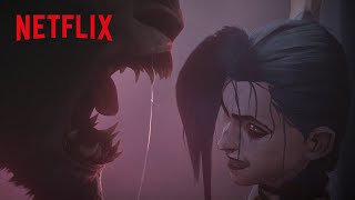 Warwick and Powder | Arcane: Season 2 | Clip | Netflix Anime