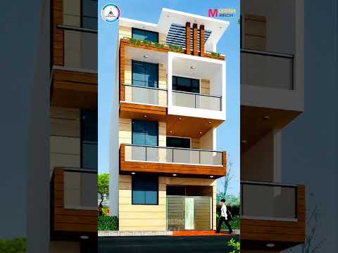 Latest small house front design New House design Luxury 🏡Home Exterior #trending #small #shorts