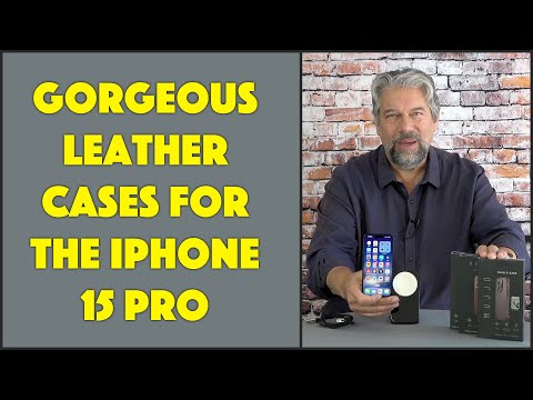 MUJJO iPhone 15 Pro Leather Cases -- REVIEW