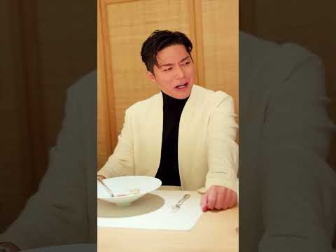 【 EXILE SHOKICHI さん、撮影中の様子は？🍴 ˎˊ˗】レストランでお料理を満喫✨「美味しい」と、笑顔で撮影を楽しんでくださいました☺️