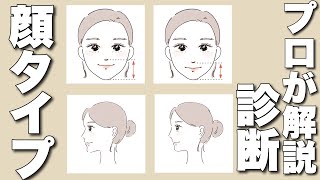 【顔タイプ】自分でできる顔タイプ診断【資格所持のプロが解説❗️】