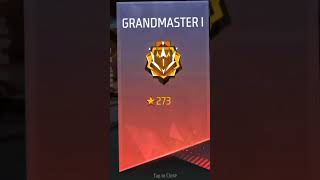 only Grandmaster 😲 player 270+ 🌟🌟 #grandmaster #rankpushing #sologaming98 #shorts #freefire