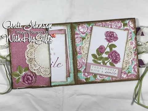 Craft With Me: Petal Garden Paper Bag Wallet