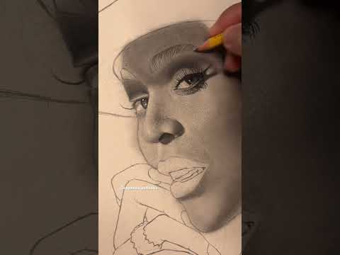 DRAWING BEYONCE (tiktok: raymond.portraits) #art #artistdrawing #shortsvideo #artist #beyonce