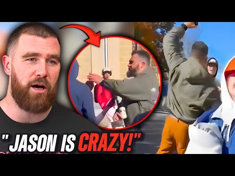 Travis Kelce REACTS To Jason Kelce SMASH Fan's Phone For Taylor Swift