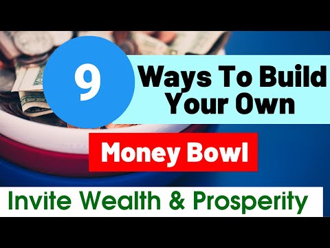 Top [9] Ways To Build Your Own Feng Shui Money | Prosperity | Wealth Bowl | Money Manifestation