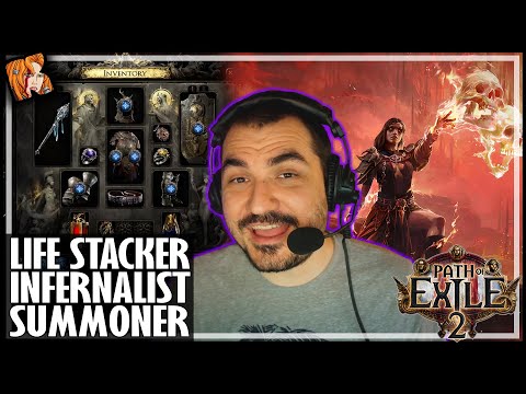 KRIPP'S LIFE STACKER INFERNALIST SUMMONER! - Path of Exile 2