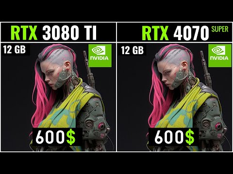 RTX 4070 SUPER VS  RTX 3080 TI : 20 GAMES TESTED AT 1080P - 2K - 4K