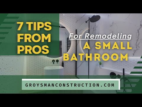 7 Tips From Pros For Remodeling A Small Bathroom - Home Remodeling, San Diego