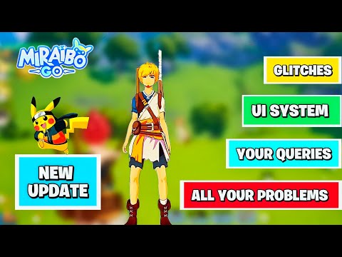 MIRAIBO GO GAME NEW UI SYSTEM | NEW UPDATE GLITCH ALL PROBLEMS SOLUTION 🤫