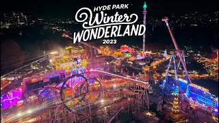 Hyde Park Winter Wonderland London 2023 Walk-through; best destination for festive fun in London 🎡