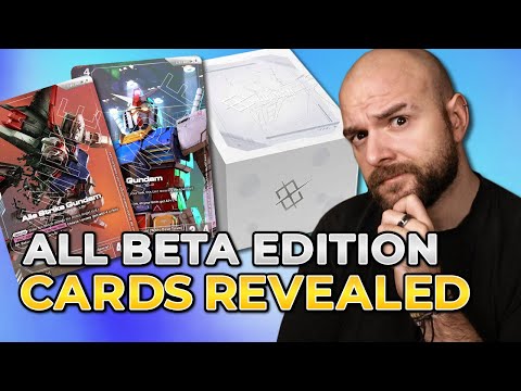 I Go Over EVERY Gundam Card Game Beta Edition Reveal