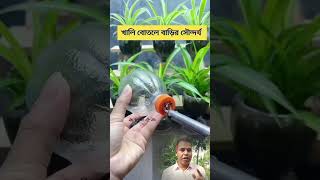 খালি বোতলে বাড়ির সৌন্দর্য বৃদ্ধি করুন। #shorts