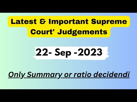 #supremecourt #latestjudgement  Judgements of SC/Sec 67 NDPS Act #biharpublicservicecommission