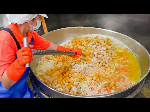 For 3,000 People! Mass Production of School Lunches in Taiwan! / 3,000人份的學校營養午餐製作 - Taiwanese Food